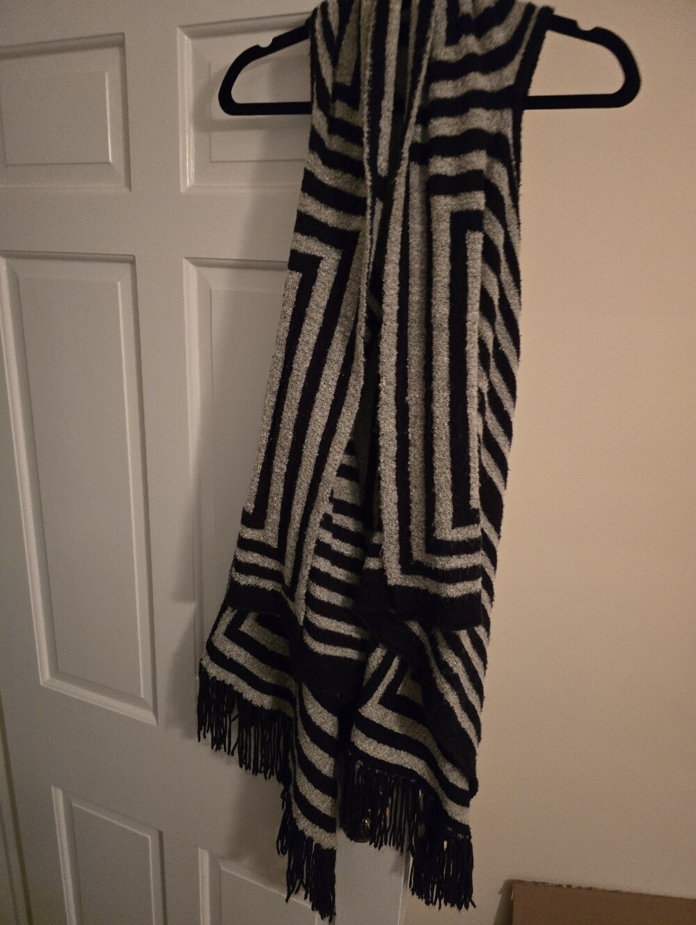 Curio New York Vest Sweater Duster Sz M